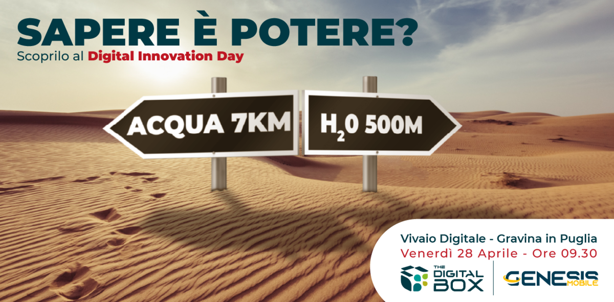 Digital Innovation Day al Vivaio Digitale di Gravina in Puglia, venerdì 28 aprile 2023